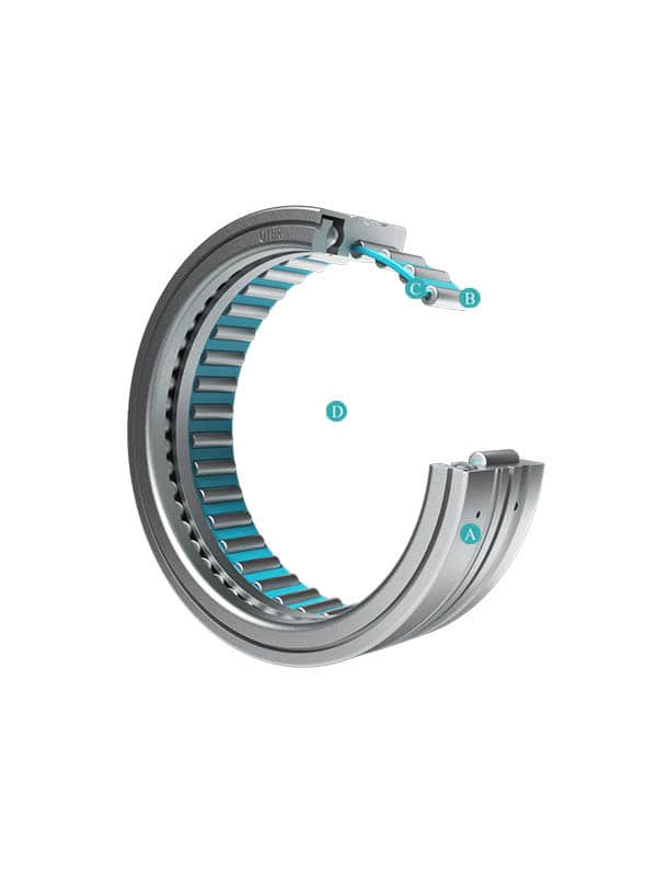 Игольчатые / упорные шарикоподшипники, полноразмерные упорные подшипники