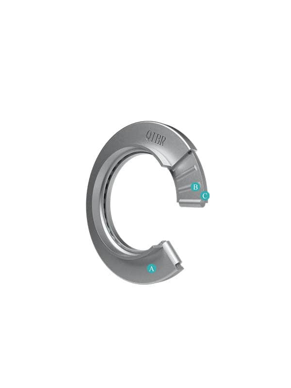 Игольчатый упорный роликоподшипник с центрирующим фланцем